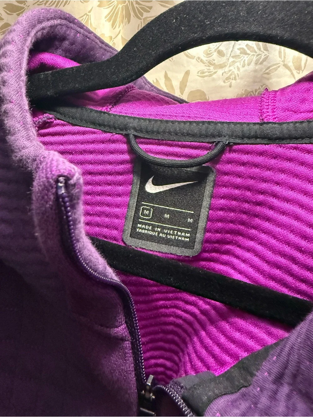 Nike Therma-FIT Advanced Knit Cropped Full Zip Hoodie | Medium